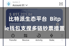 比特派生态平台 Bitpie钱包支捏多链钞票措置