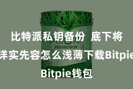 比特派私钥备份  底下将为您详实先容怎么浅薄下载Bitpie钱包