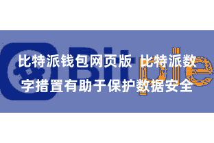 比特派钱包网页版  比特派数字措置有助于保护数据安全