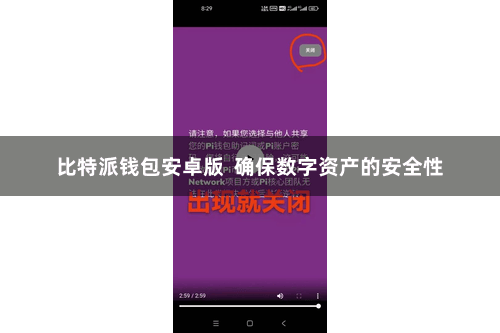 比特派钱包安卓版  确保数字资产的安全性