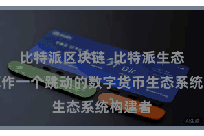 比特派区块链  比特派生态系统算作一个跳动的数字货币生态系统构建者